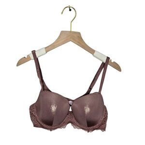 Victoria's Secret Dream Angels Bra 36B Lined Demi Metallic